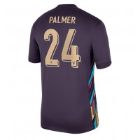 Fotbalové Dres Anglie Cole Palmer #24 Venkovní ME 2024 Krátký Rukáv